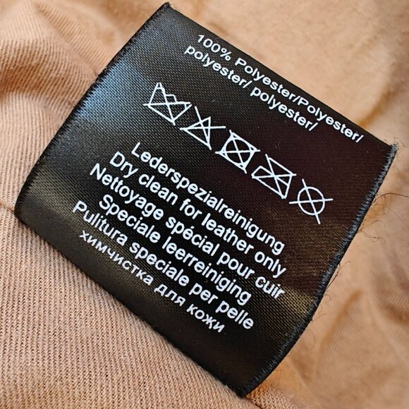 Steve McQueen "Gulf" leather racing jacket "Grand Prix Originals" - NEW - Picture 9 of 9